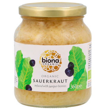 Biona Jeneverbes Zuurkool - 360g image 1