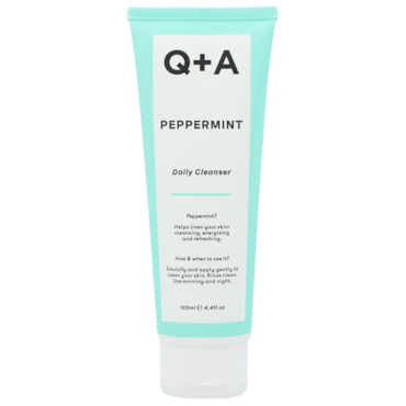 Q+A Peppermint Daily Cleanser - 125ml image 1