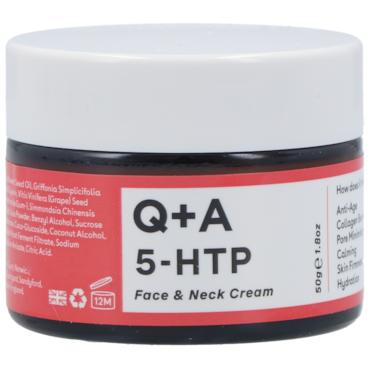 Q+A 5-HTP Face and Neck Cream - 50g image 2