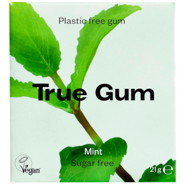 True Gum Fresh Mint Kauwgom - 21g image 1