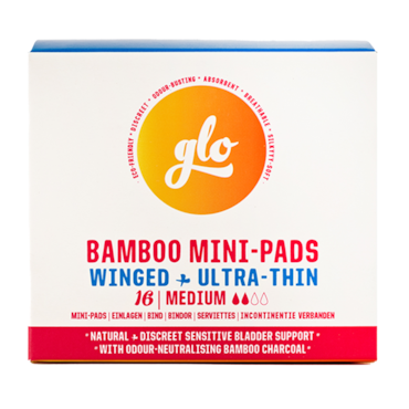 glo Bamboo Mini-Pads for Sensitive Bladder - 16 stuks image 1