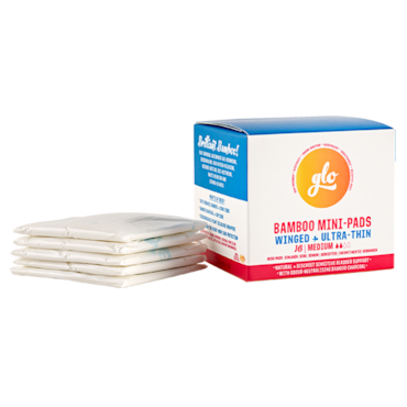 glo Mini serviettes bambou pour incontinence vessie sensible - 16 pièces image 2