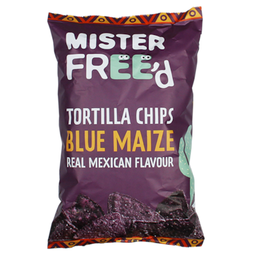 Mister Free'd Tortilla Chips Blue Maize -135g image 1