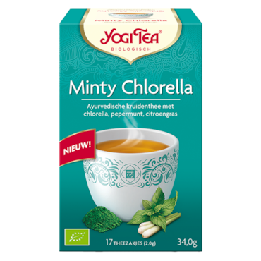 Yogi Tea Chlorella Menthe Bio (17 sachets)