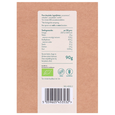 Holland & Barrett Glutenvrije & Vegan Chocoladeletter 56% Cacao - 90 g image 3