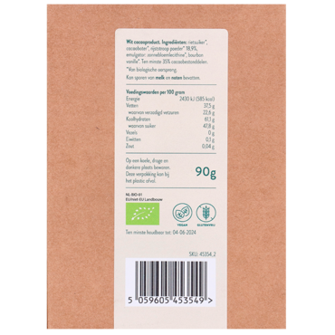 Holland & Barrett Glutenvrije & Vegan Chocoladeletter 35% Cacao - 90 g image 3