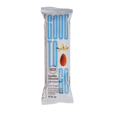 Good To Go Vanilla Almond Keto Bar - 40g