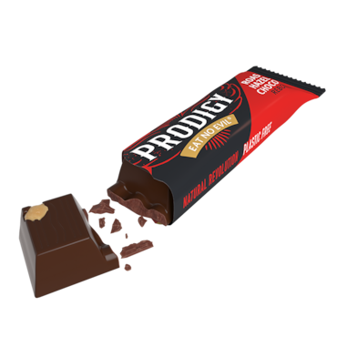 Prodigy Roasted Hazelnut Chocolate Bar Vegan - 35g image 4