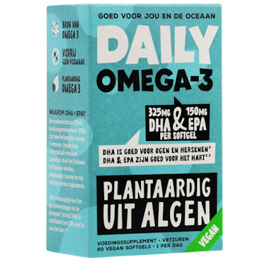 Invloed etnisch ijsje Daily Supplements Daily Omega-3 met DHA en EPA (60 Capsules)
