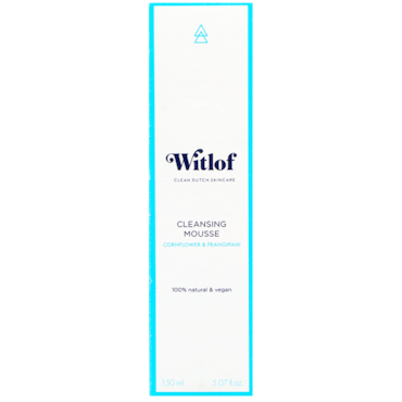 Witlof Skincare Cleansing Mousse Cornflower & Frangipani - 150ml image 2