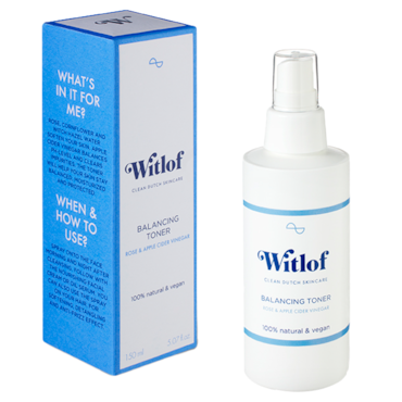 Witlof Skincare Balancing Toner Rose & Apple Cider Vinegar - 150ml image 1