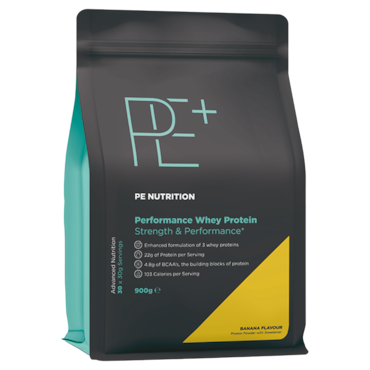 PE Nutrition Performance Whey Protein Banana - 900g image 1