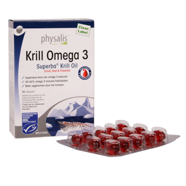 Physalis Krill Omega 3 - 30 capsules image 2