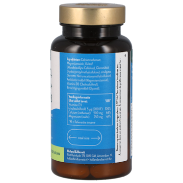 Holland & Barrett Calcium, Magnesium & Vitamine D3 - 60 tabletten image 2