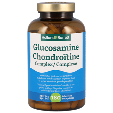 Holland & Barrett Glucosamine Chondroïtine Complex - 180 tabletten image 1