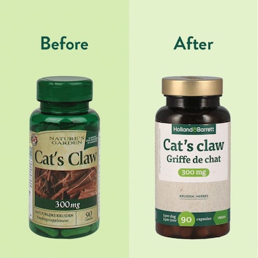 Holland & Barrett Cat's Claw 300 mg - 90 capsules image 4
