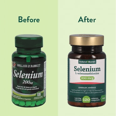 Holland & Barrett Selenium L-selenomethionine 200mcg - 120 tabletten image 4