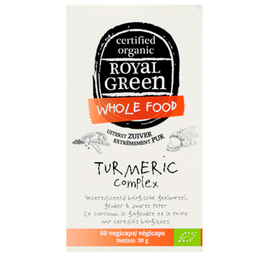Royal Green Turmeric (Curcuma) Complex - 60 vegicaps image 1