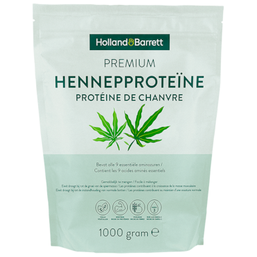 Holland & Barrett Premium Hennepproteïne Poeder - 1kg image 1