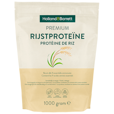 Holland & Barrett Premium Rijstproteïne Poeder - 1kg image 1