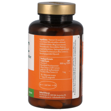 Holland & Barrett Vitamine C met Rozenbottel 1000mg - 120 tabletten image 2