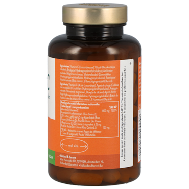 Holland & Barrett Timed Release Vitamine C 1000mg met Rozenbottel - 120 tabletten image 2