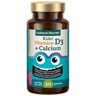 Holland and Barrett Kids! Vitamine D3 + Calcium - 30 gummies image 1