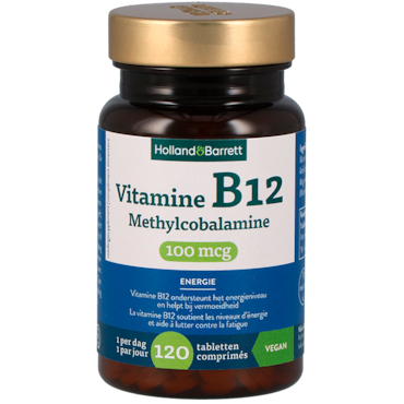 Leuk vinden pik Worden Vitamine B12 Methylcobalamine 100mcg | Holland & Barrett