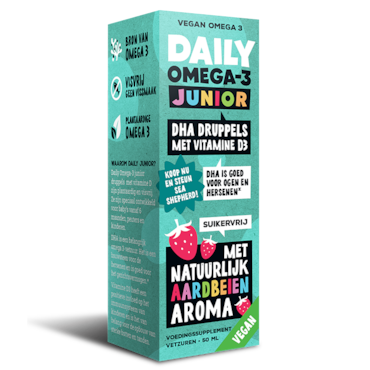 Daily Supplements Daily Omega-3 Junior met DHA en vitamine D3 (50ml) image 1