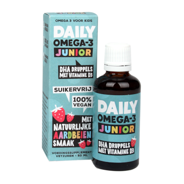 Daily Supplements Daily Omega-3 Junior met DHA en vitamine D3 (50ml) image 2