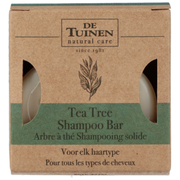 De Tuinen Tea Tree Shampoo Bar - 80 wasbeurten image 1