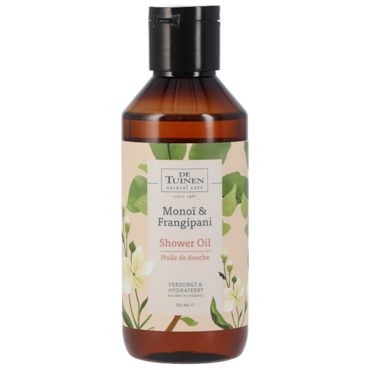 De Tuinen Wellness Monoï & Frangipani Doucheolie - 150ml image 1