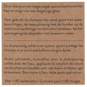 De Tuinen Zilver Shampoo Bar - 70g image 3