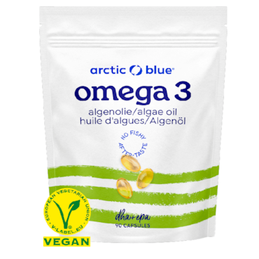 Arctic Blue Omega 3 Algenolie met DHA & EPA (90 Capsules) image 1