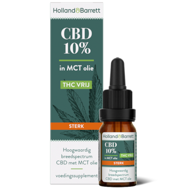 Holland & Barrett CBD Olie Sterk 10% (10ml) image 1