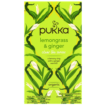Pukka Lemongrass Ginger - 20 theezakjes