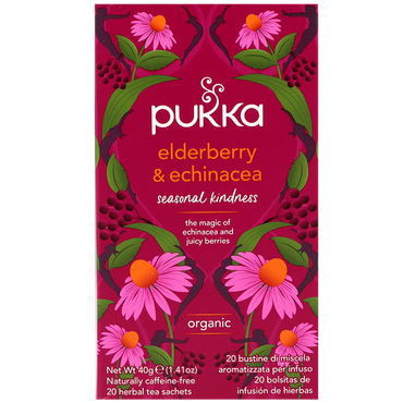 Pukka Elderberry Echinacea - 20 theezakjes