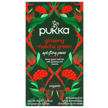 Pukka Ginseng Matcha Tea - 20 theezakjes
