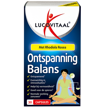 Lucovitaal Ontspanning Balans (30 Capsules)