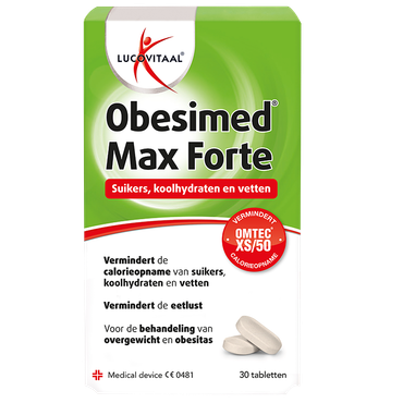 Lucovitaal Obesimed Max Forte - 30 tabletten