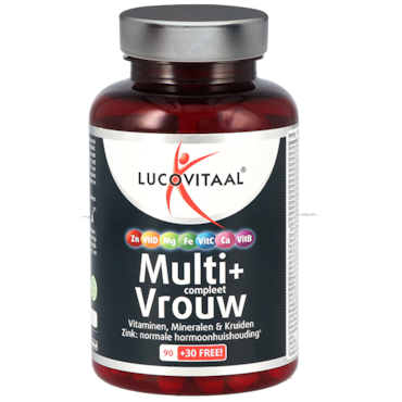 Lucovitaal Multi+ Compleet A-Z Vrouw - 120 tabletten image 1