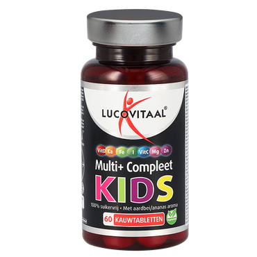 Lucovitaal Multi+ Complex Kids - 60 kauwtabletten
