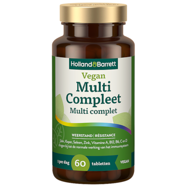 Holland & Barrett Vegan Multi Compleet - 60 tabletten image 1