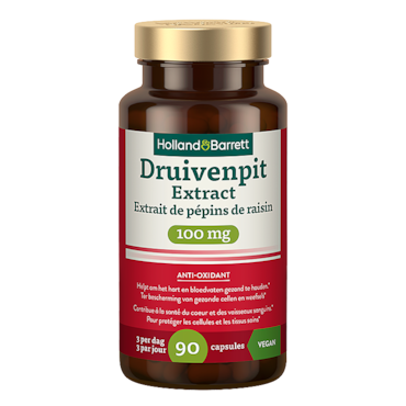 Holland & Barrett Druivenpit Extract 100mg - 90 capsules image 1