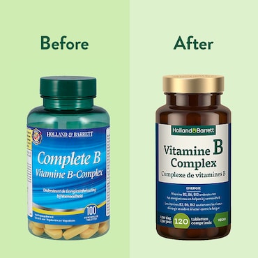 Holland & Barrett Vitamine B Complex - 120 tabletten image 3