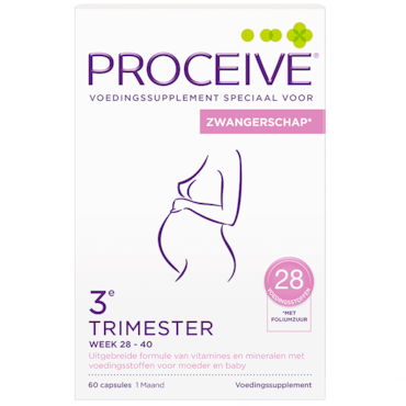 Proceive Zwangerschap* 3e trimester - 60 capsules image 1