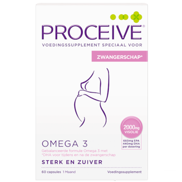 Proceive Zwangerschap* Wens&Zwanger Omega 3 - 60 capsules image 1