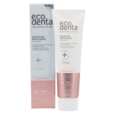 Ecodenta Sensitive Whitening Toothpaste - 100ml image 1