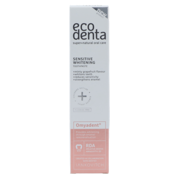 Ecodenta Sensitive Whitening Toothpaste - 100ml image 3