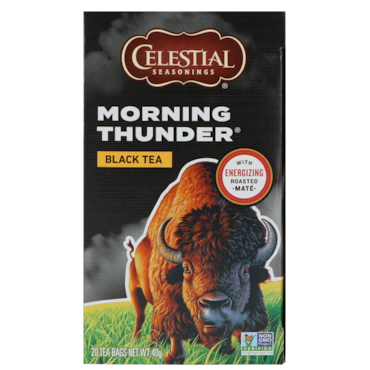 Celestial Seasonings Morning Thunder Black Tea (20 theezakjes) image 1